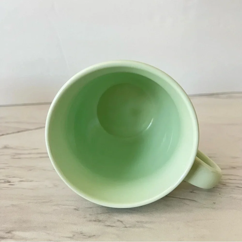 Starbucks Coffee Mug 16 oz. 2020 Holiday Christmas Pine Trees Green Pistachio